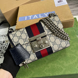 Front view of refined structured women's handbag – women's everyday handbag