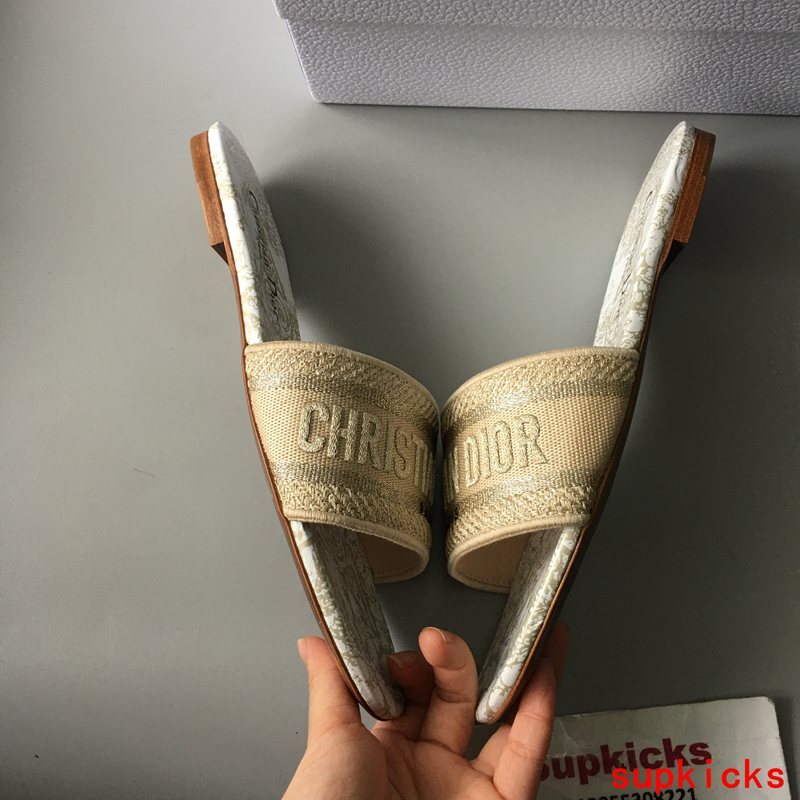 Dior Camel Ankle Strap Heels - Heel Detail View