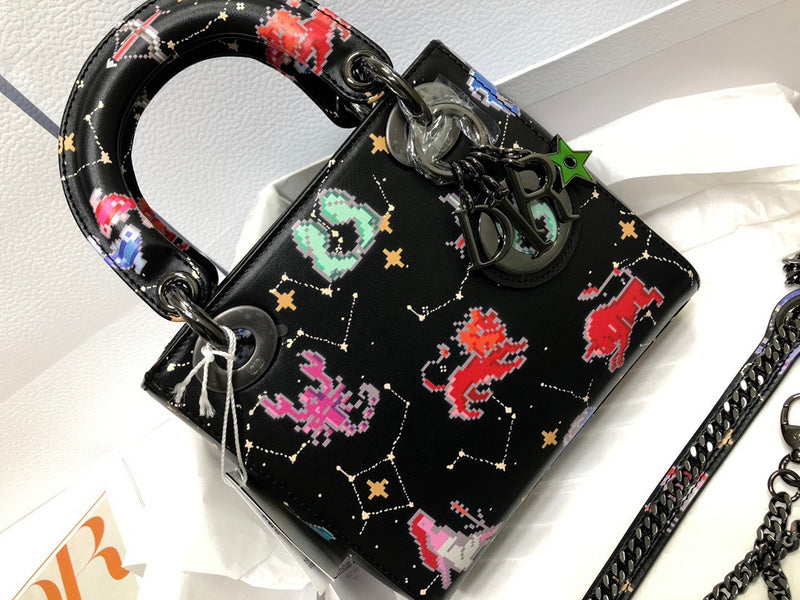 Back view of premium chic women's handbag – women's luxury accessory