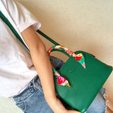 Tailored handbag styled for everyday wear