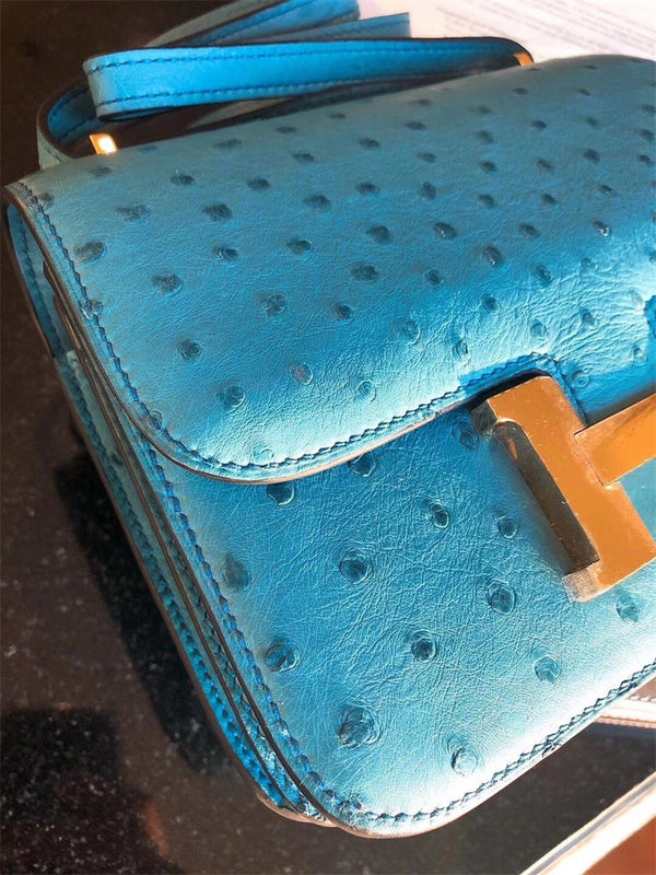 Considered bag shown from front angle