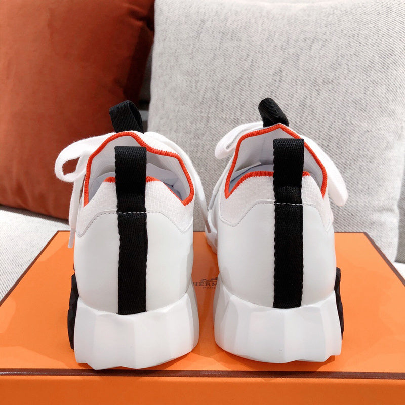 Hermès Nude Slip-On Sneakers - Detail Shot of Craftsmanship
