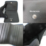 Balenciaga designer wallet leather closeup detail