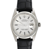 Side view of Rolex men's watch