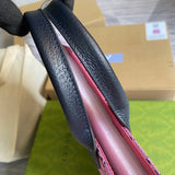 Handle and strap detail of chic sleek women's handbag – women's premium purse