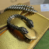 Side profile of structured premium women's handbag – women's luxury handbag