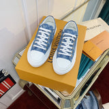 Louis Vuitton luxury shoes close-up — premium authentic designer style