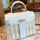  sophisticated structured bag styled with outfit