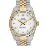 Side view of Rolex men's watch