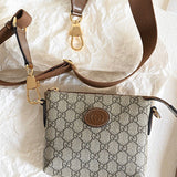 Interior view of chic statement women's handbag – women's designer-style accessory