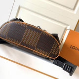 Interior view of premium classic women's handbag – women's designer-style accessory