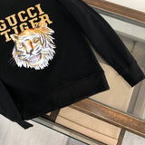 Back view of Gucci luxury clothing with relaxed-fit cut