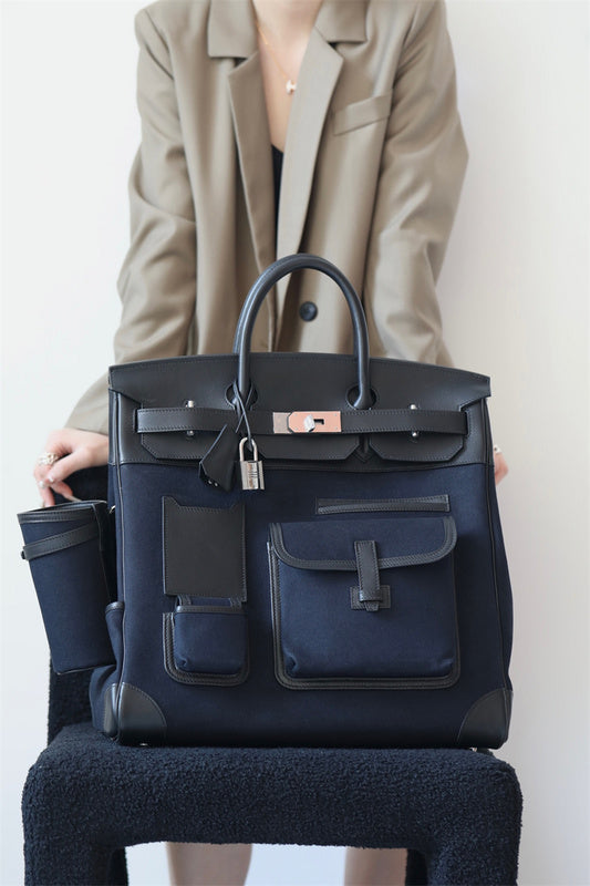 Interior view of statement premium bag