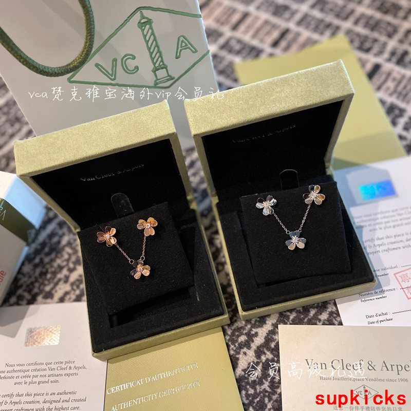 Lifestyle view of Van Cleef & Arpels unisex jewelry piece