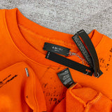 Amiri luxury hoodie detail shot