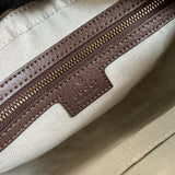 Top view of signature elevated women's handbag – women's designer-style accessory