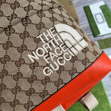 Back view of classic signature women's handbag – women's statement bag