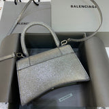 Sleek Faux Leather Handbag - Understated Luxury Look | Women's Everyday Carry Handbag #543 - close-up detail shot (image 3) of designer-inspired handbag