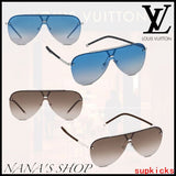 Side view of Louis Vuitton unisex sunglasses