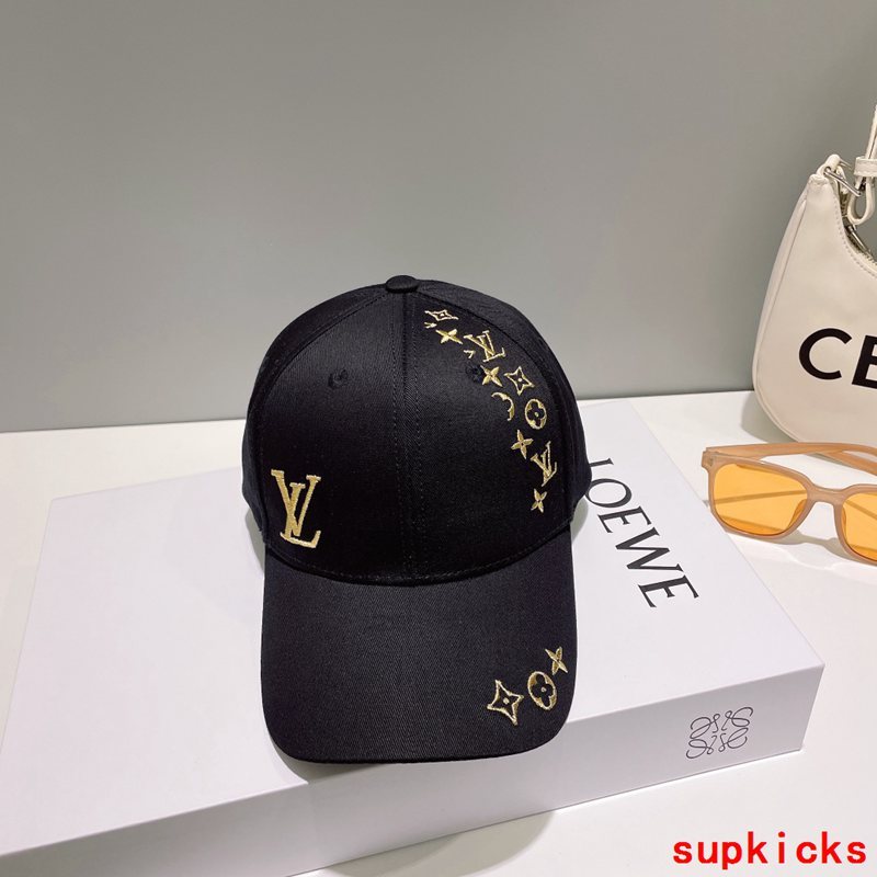 Side view of Louis Vuitton unisex cap
