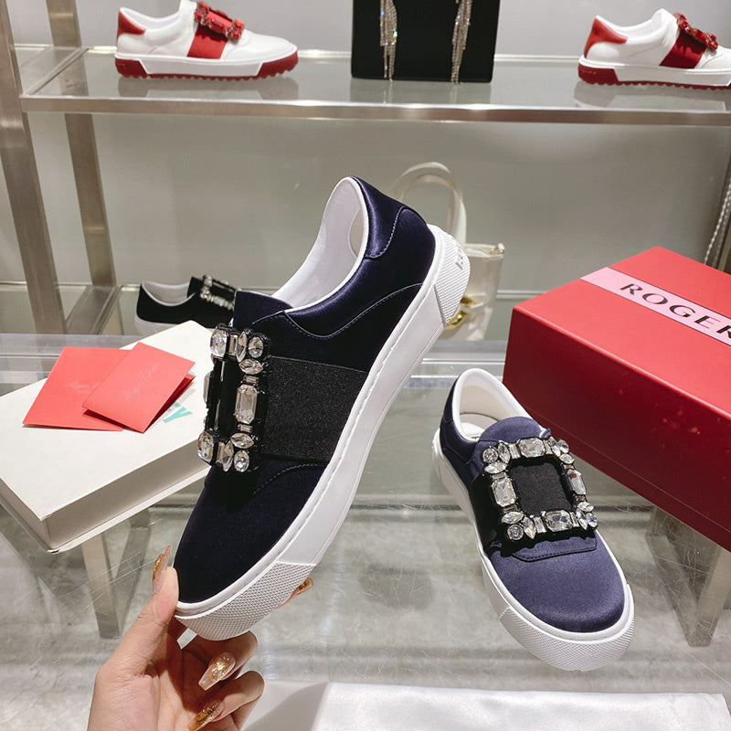 Roger Vivier luxury shoes close-up — premium authentic designer style