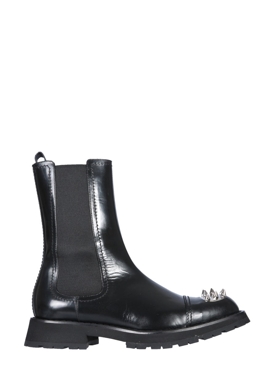Alexander McQueen boots & booties luxury designer piece front view