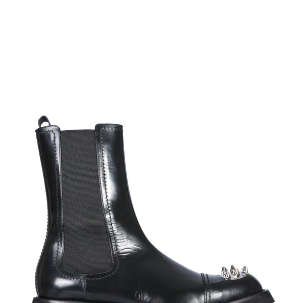 Alexander McQueen Shoes? Alexander Mcqueen Men Studded Boot Premium Designer Casual Shoes