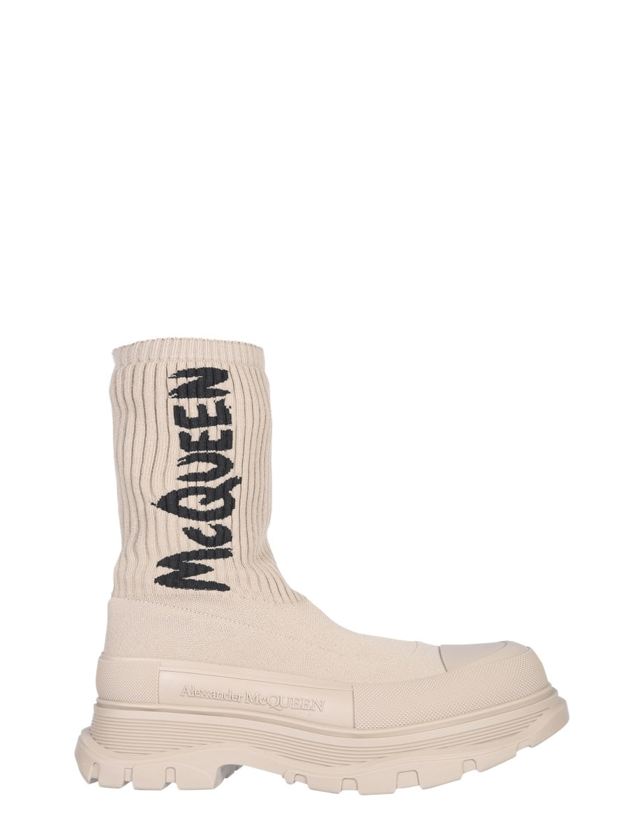 Alexander McQueen boots & booties luxury designer piece front view