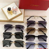 Lifestyle view of Cartier unisex sunglasses