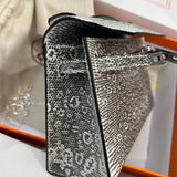 structured bag close-up of hardware and finish