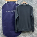 Side profile of Louis Vuitton luxury clothing with tailored silhouette