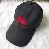 Side view of Burberry unisex cap