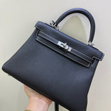 Polished bag shown from front angle