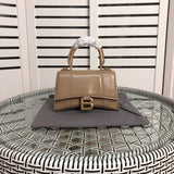 Close-up detail of modern sleek women's handbag – women's luxury accessory