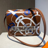 Sculpted handbag styled for everyday wear