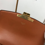 Top view of sleek chic women's handbag – women's everyday handbag