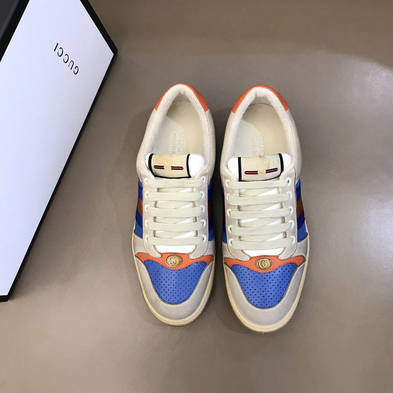 Gucci classic monochrome luxury sneakers view 10 everyday casual design
