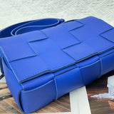 Chic Faux Leather Handbag - Polished Finish | Women's Everyday Carry Handbag #1613 - alternate angle view (image 8) of designer-inspired handbag