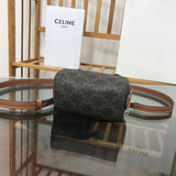 Styled lifestyle shot of signature classic women's handbag – women's everyday handbag