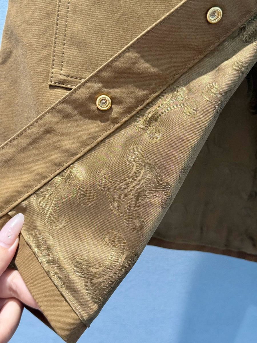 Interior view of Celine Skirt with organised compartments