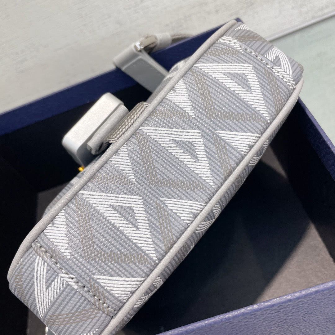 Front view of Christian Dior Mini Hit The Road Bag premium cd mini hit the road bag