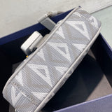Front view of Christian Dior Mini Hit The Road Bag premium cd mini hit the road bag