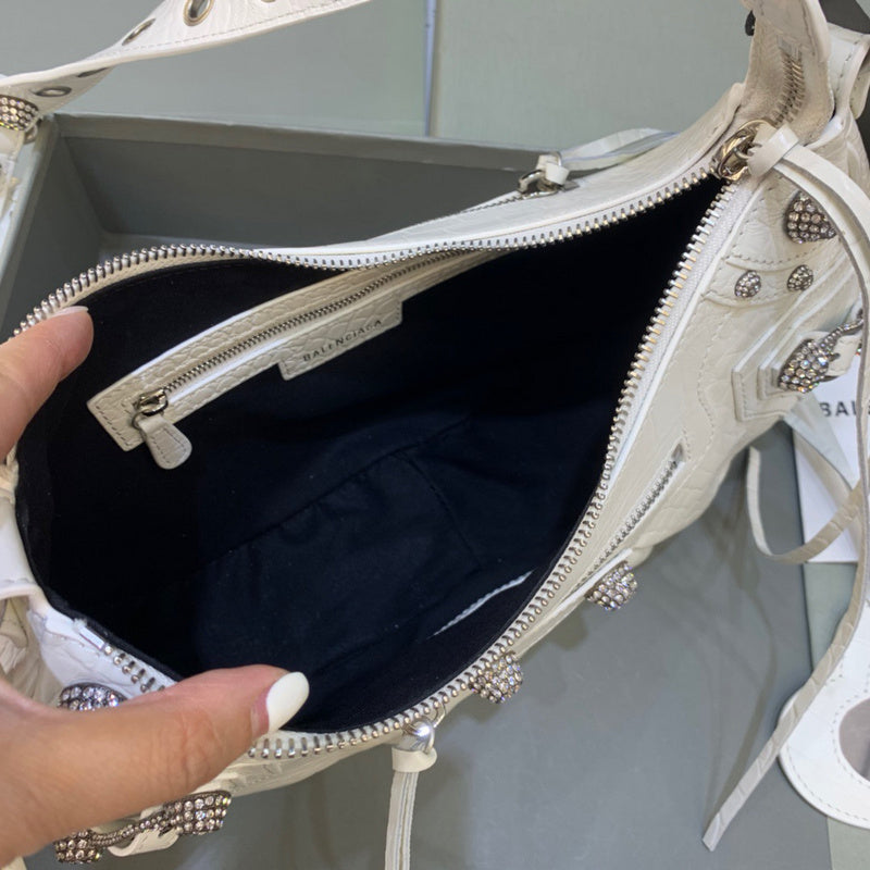 Elegant Vegan Leather Handbag - Versatile Everyday Design | Women's Everyday Carry Handbag #366 - styled full view (image 7) of designer-inspired handbag