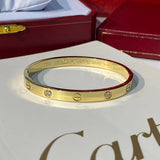 Side view of Cartier unisex jewelry piece