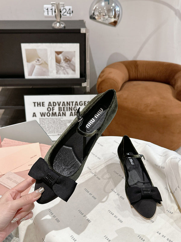 Miu Miu designer shoes full view