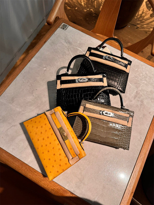 Clean-Lined handbag styled for everyday wear