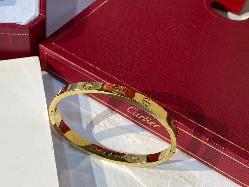 Front view of Cartier unisex jewelry piece