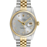 Side view of Rolex men's watch