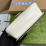 Close-up detail of classic polished women's handbag – women's statement bag