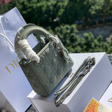 Side profile of premium everyday-luxe women's handbag – women's luxury accessory
